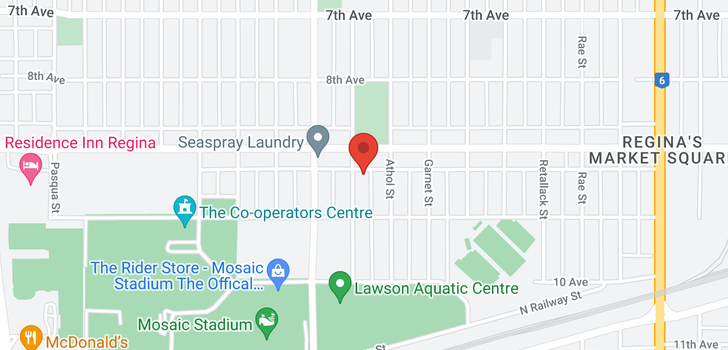 map of 1529 Montague ST